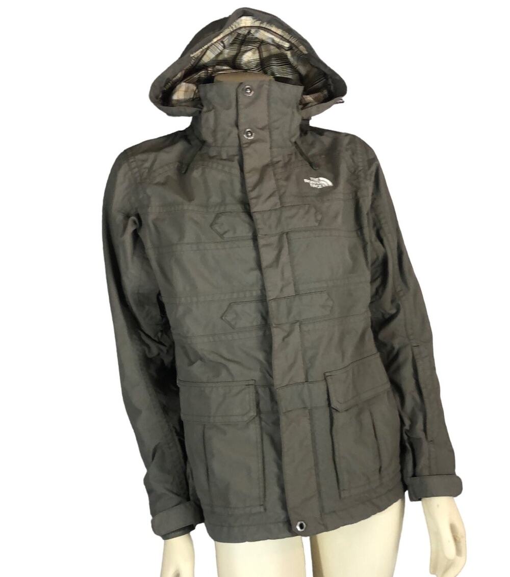 The North Face Milletan Triclimate hooded Jacket in olive size medium